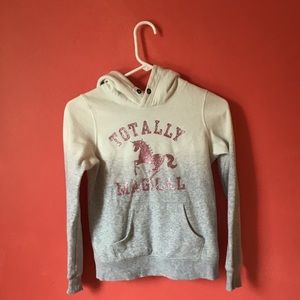 H&M Totally unicorn hoodie